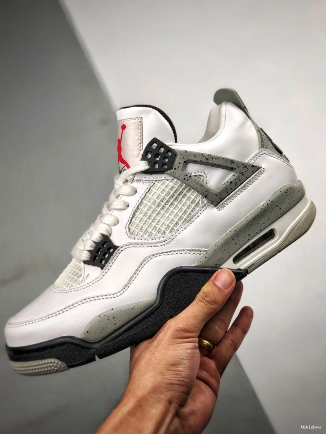 Rep TBK (nike) 840606-192 OG 4 White Cement Jordan Air 0809